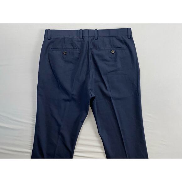 Theory Marlo U New Tailor Stretch Wool Dress Pants, Slacks. Navy, Men's 33. EUC! - Picture 8 of 9